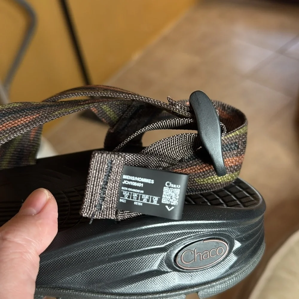 NWOT Chaco Z/Volv 2 Sandals Ambit Java Brown Men’s Size 12 Lightweight Hiking